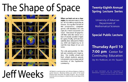 SLS 2003 Public Lecture poster